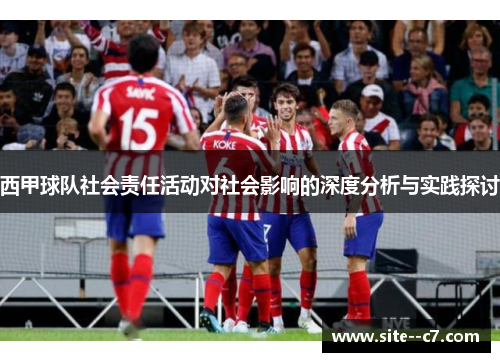 西甲球队社会责任活动对社会影响的深度分析与实践探讨